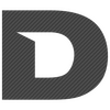 Sticker Carbone Derbi Logo 2