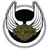 Harley Davidson Wings Decal 1
