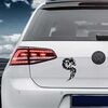 Sticker VW Golf Drache 8