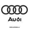 Audi Logo Decal 2