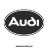 > Sticker Audi Logo 4