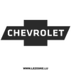 Chevrolet Logo Decal