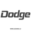 Dodge Carbon Decal 2