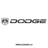 Dodge Logo Decal 3