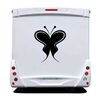 Butterfly Camping Car Decal 66