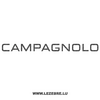 Sticker Carbone Campagnolo Logo 2