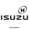 > Sticker Isuzu Logo