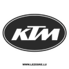 Sticker KTM Logo 2