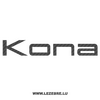 Sticker Carbone Kona Logo 6
