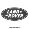 Sticker Carbone Land Rover Logo