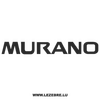 Nissan Murano Decal 2
