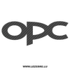 Opel OPC Carbon Decal