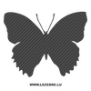 Butterfly Carbon Decal 55