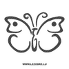 Butterfly Carbon Decal 58