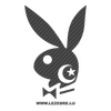 Algerian Playboy Bunny Carbon Decal