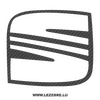 Sticker Karbon Seat Logo 4