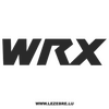 Subaru WRX 2 Decal