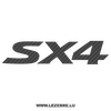 Suzuki SX Carbon Decal 4