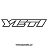 Yeti Logo Decal