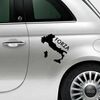 Italia Forza Fiat 500 Decal