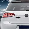 Sticker VW Golf Deko Stern 3