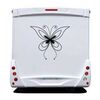 Butterfly Camping Car Decal 68