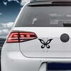 Sticker VW Golf Schmetterling 69