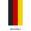 German flag strip decal