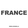 Sticker Karbon Frankreich