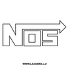 NOS Logo Decal 2