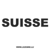 Suisse Decal