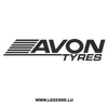Avon Tyres Logo Decal 3