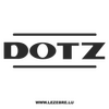 Dotz Logo Decal