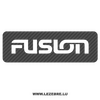 Sticker Carbone Fusion Logo