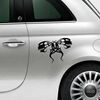 Tribal Heads of Monsters Fiat 500 Decal