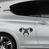 Tribal Heads of Monsters Peugeot Decal
