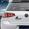Sticker VW Golf Drache