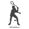 Tennis Player Carbon Decal 2