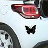 Sticker Citroën Coeur Papillon Dessin