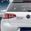 Sticker VW Golf Drache 2