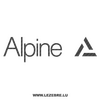 Sticker Karbon Alpine Logo 3