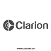 Sticker Carbone Clarion Logo 2