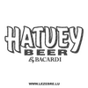 Hatuey Beer by Bacardi Carbon Decal 2