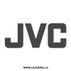 Sticker Carbone JVC Logo