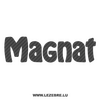 Sticker Carbone Magnat Logo