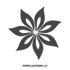 Flower Carbon Decal 7