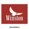 Winston Eagle Logo Decal