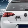 Sticker VW Golf Deko Kreise Design