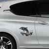Tribal Dolphin Peugeot Decal