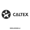 Caltex Logo Decal 2